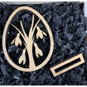 Wrtz Design - Pskepynt - Vintergk Buket - Stende