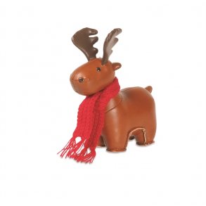 Zny - Strikket Halstrklde i rd - Small 25 cm