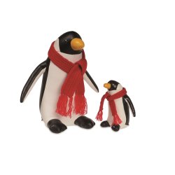 Zny - Strikket Halstrklde i Rd - Large 44 cm