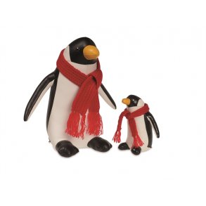 Zny - Strikket Halstrklde i Rd - Large 44 cm