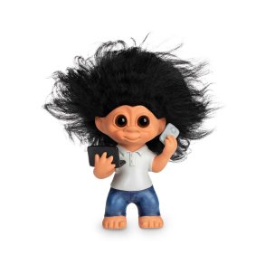 Gjl Trold - Lykketrold 9 cm - IT tekniker