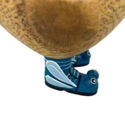 Dcuk tr�and 15 cm - Med Flue Gummist�vler - Kigger Ligeud