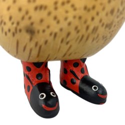 Dcuk tr�and 15 cm - Med Marieh�ne Gummist�vler - Kigger Ligeud