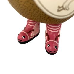 Dcuk træand 15cm - med sommerfugle design på gummistøvlerne