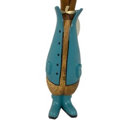 Dcuk - Trand 18 cm - Med Regntj - Bl - Kigger Til Hjre