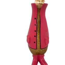 Dcuk - Trand 18 cm - Med Regntj - Pink - Kigger til hjre