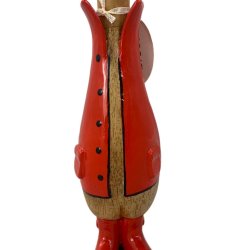 Dcuk - Trand 18 cm - Med Regntj  Rd  Kigger ligeud