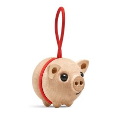 FableWood Mini Gris Babe 4 cm i FSC-certificeret gummitr�