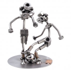 Metalfigur - Fodboldspillere
