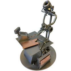 Metalfigur - Butiksassistent - Salgsassistent - Mand