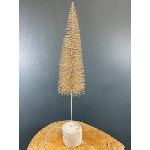 Juletr med cementfod - Hjde 40 cm