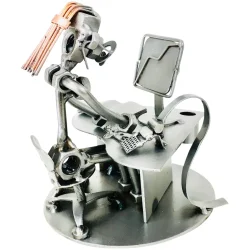 Metalfigur - Revisor - Bankrdgiver