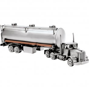 Metalfigur - Chauffr - Tankvogn