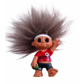 Gjl trold - Lykketrold 9 cm - Hndboldspiller