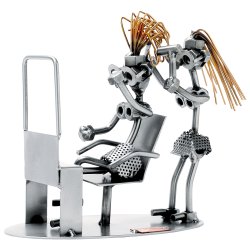 Metalfigur - Frisr - Kvinde	