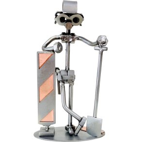 Metalfigur - Vejarbejder