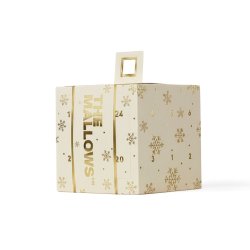 Julekalender fra The Mallows med skumfiduser og belgisk chokolade