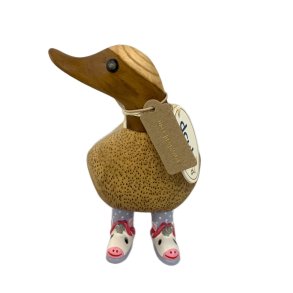 Dcuk tr�and 15 cm - Med Enhj�rning Gummist�vler - Kigger til venstre