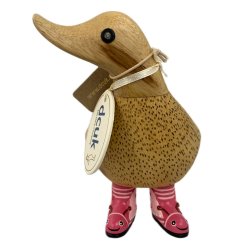 Dcuk tr�and 15 cm - Med Sommerfugl Gummist�vler - Kigger Til Venstre