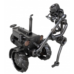 Metalfigur - Traktormekaniker - Landbrugsmekaniker