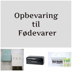 Kasser, kurve, sker og dser til fdevarer