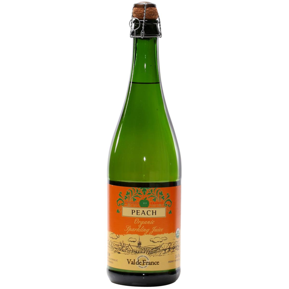 Val de France - Økologisk Fersken-cider alkoholfri