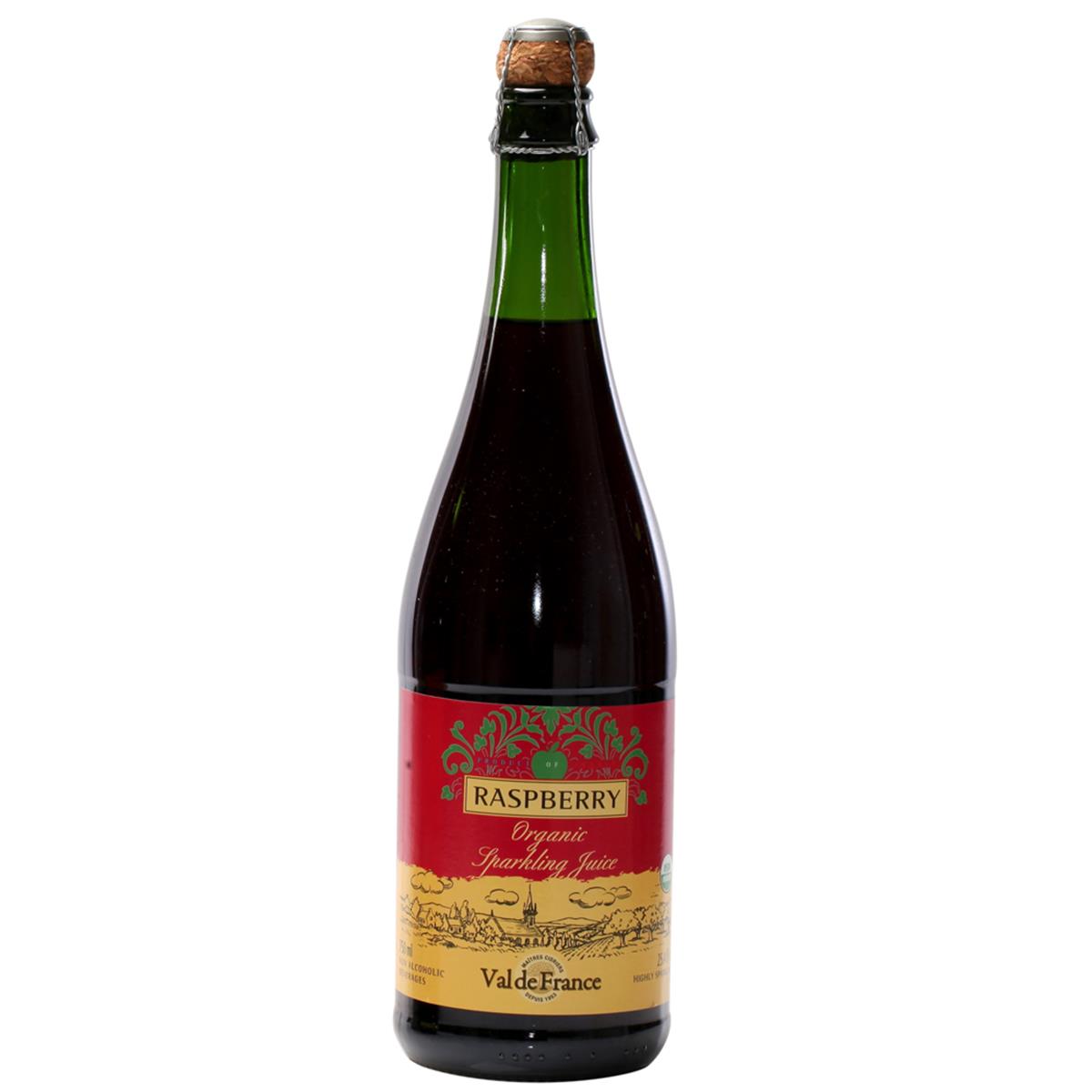 Val de France - Økologisk Hindbær-cider alkoholfri
